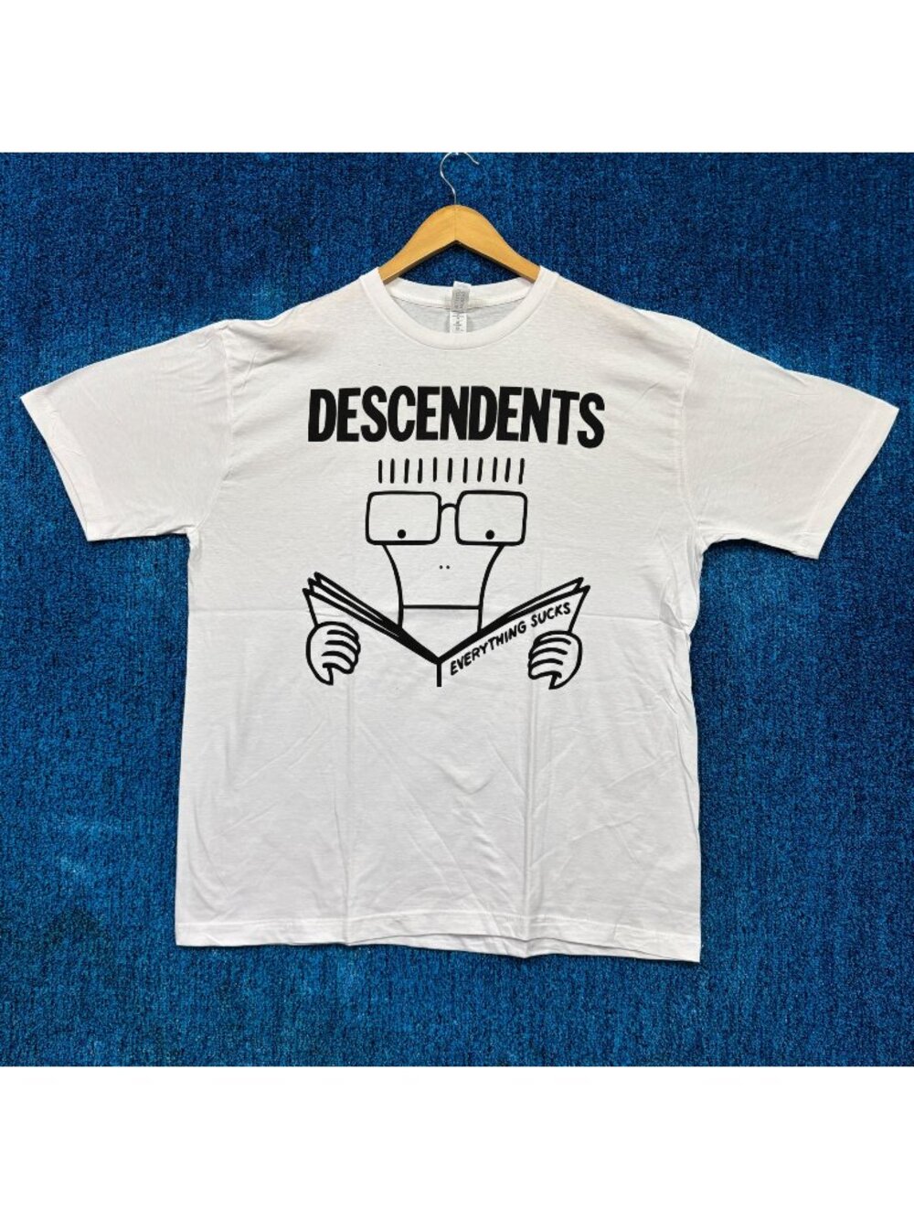 Descendents Everything Sucks Rock White T-Shirt Size Extra Large